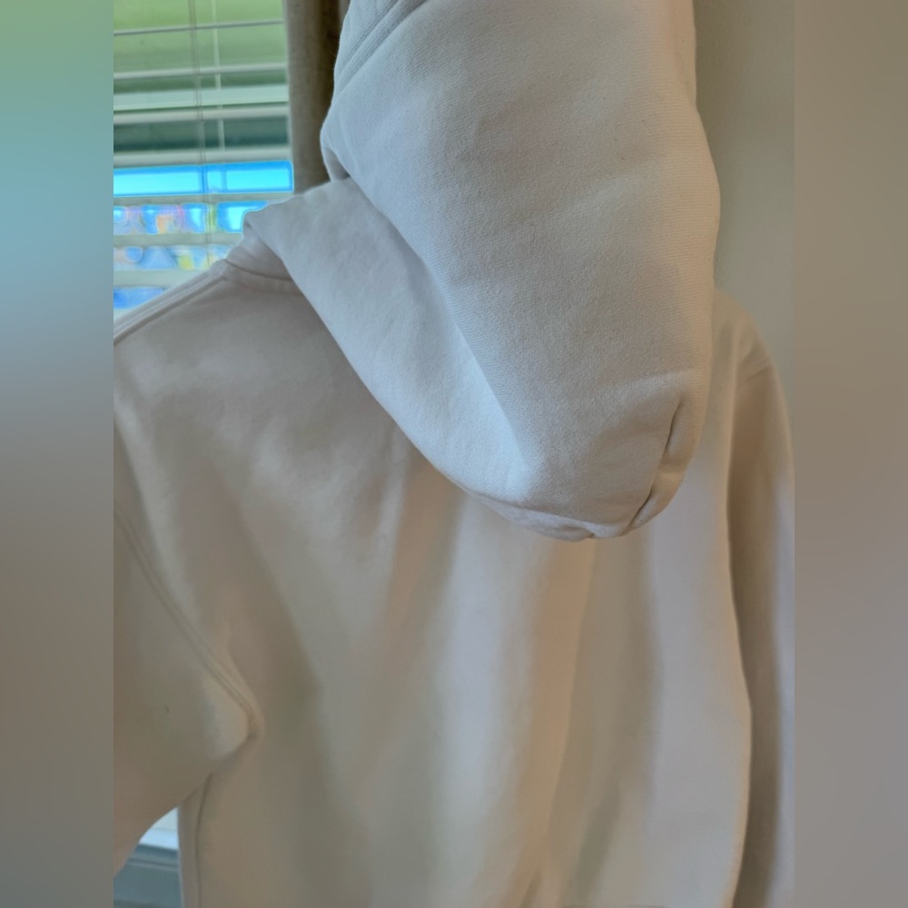 Aritzia White Women's Pullover Hoodie - Picture 12 of 13